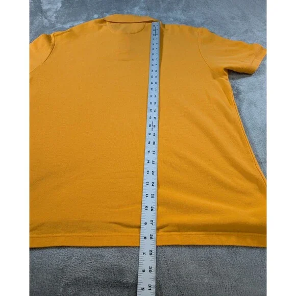 Chaps Polo Shirt Men’s XL Orange Cotton Classic Fit Golf Casual Outdoors - Picture 8 of 8